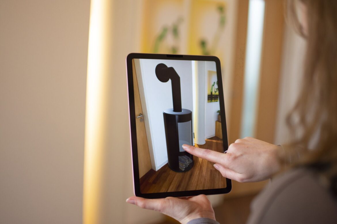 Kamin via AR anschauen